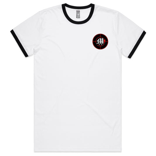 Two Ayyy Ringer Tee